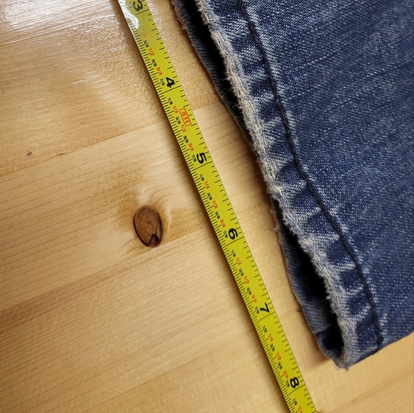 Armani Exchange Distressed Cargo Jeans 30Wx28L Blue - Picture 12 of 16